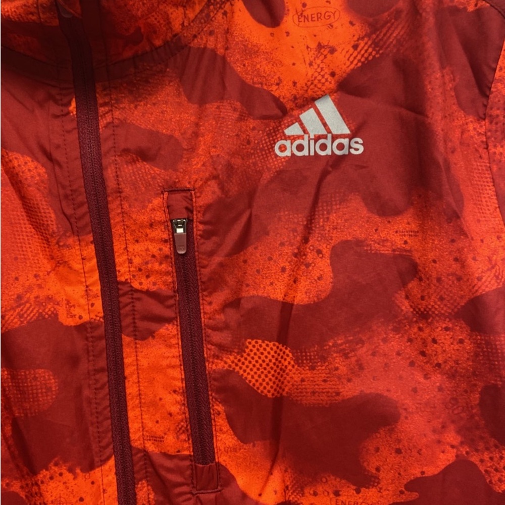 Adidas Own The Run Urban Camo Hoodie Jacket (Smal… - image 4